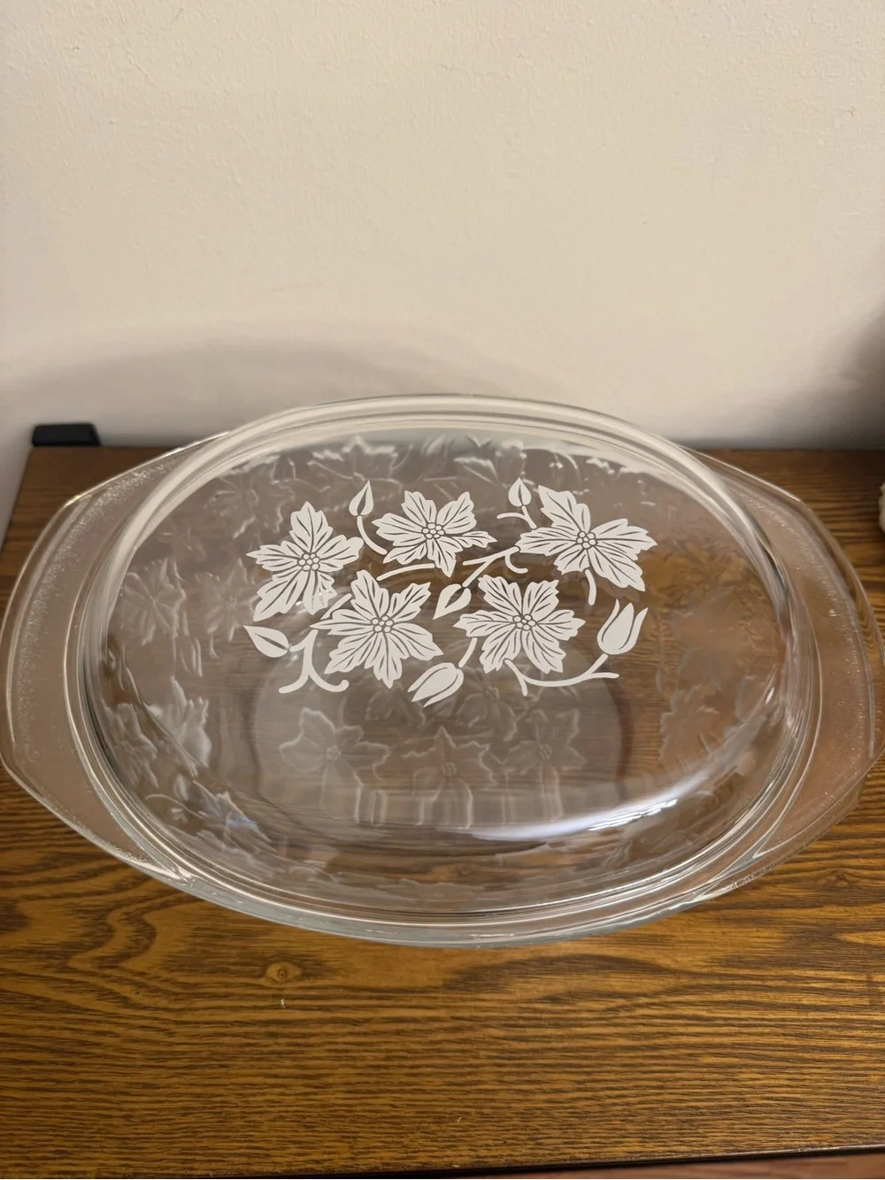 Vintage Princess House Fantasia 3 Qt Oval Covered Casserole Dish